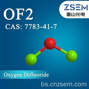 Oksidensko difluorid od2 oksidacije i reakcije fluoriranja